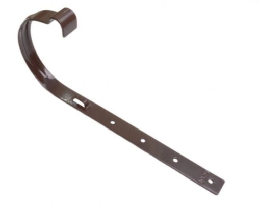Кронштейн ринви сталевий 90мм Rainway коричневий