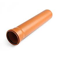Труба каналізаційна ПВХ 110х2000х3,2 (руда)