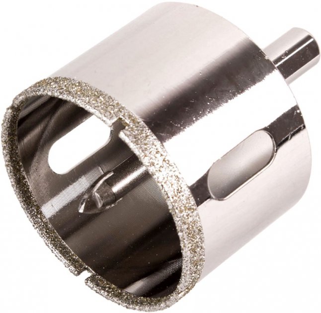 Коронка по кахлю та склу з центруючим свердлом 65 мм