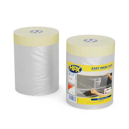 Защитная пленка с малярной лентой 550мм х 33м пленка PM5533