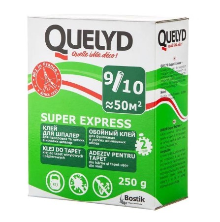 Клей для шпалер на паперовій основі QUELYD 250 г