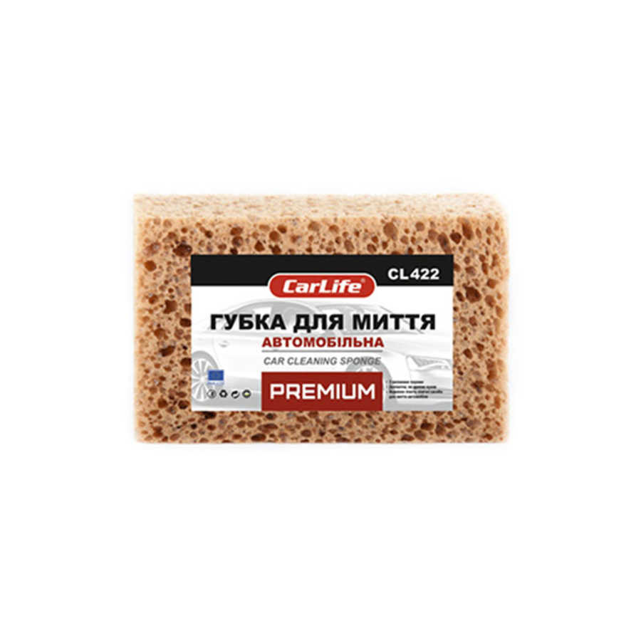 Губка для мойки Premium CarLife