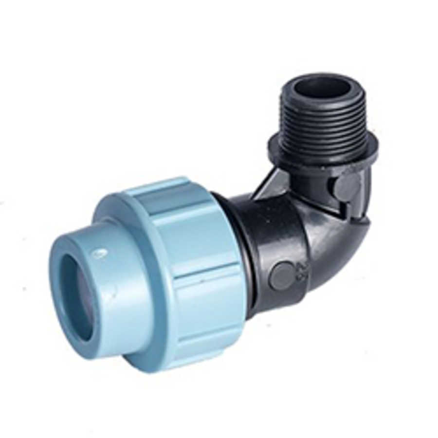 Колено для полиэтиленовых труб ПРН 25х3/4