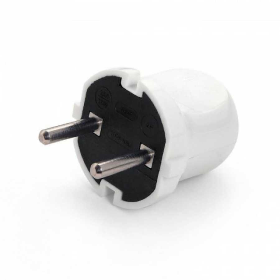 Вилка пряма без заземлення VIKO 90305400 (мімоза)