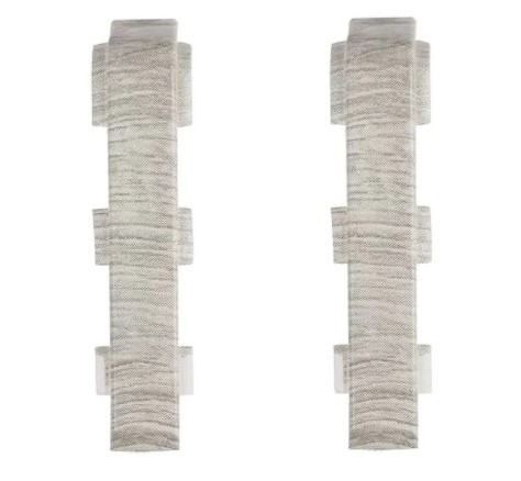 Соединитель плинтуса, Дуб светлый 24, Тис