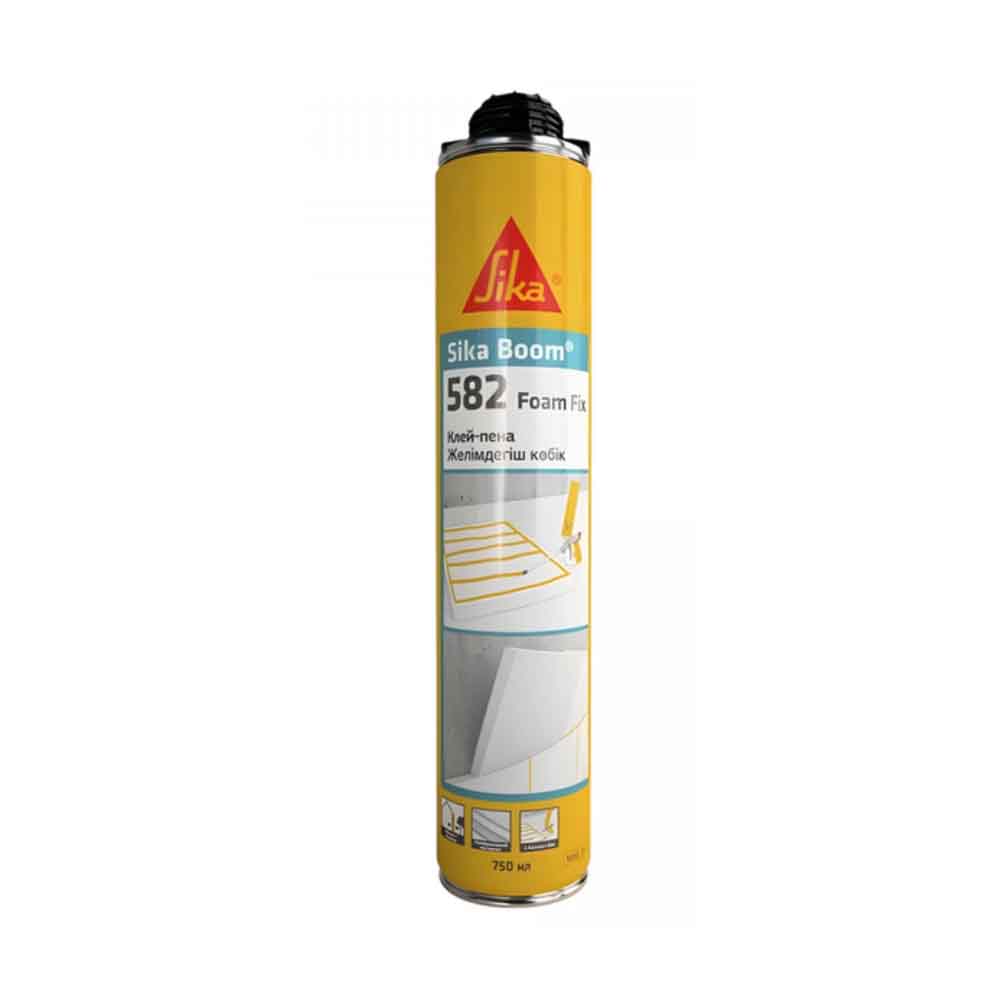 Клей-пена под пистолет Sika SikaBoom 582 Foam Fix 750 мл