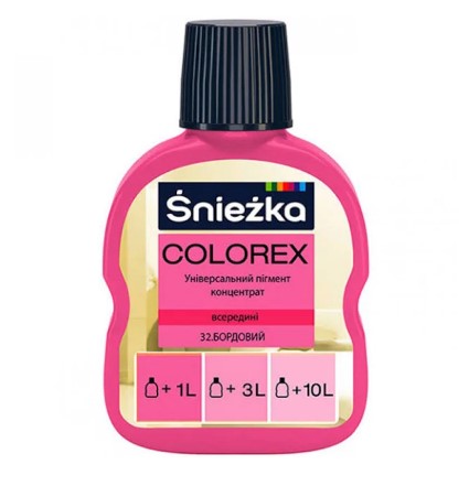 Пигмент Sniezka №32 бордовый (0,1л)