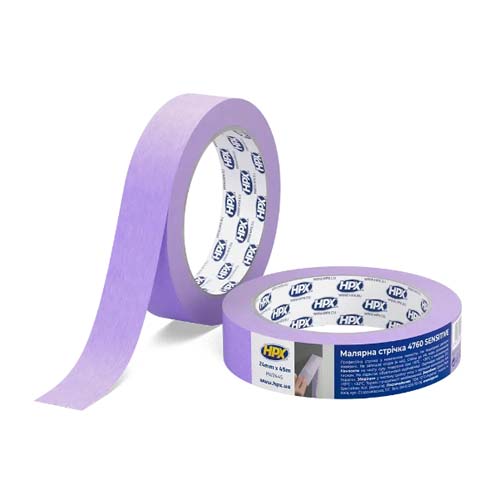 Малярная лента деликатная 36мм х 45м пурпурная HPX4760 60С PW3645