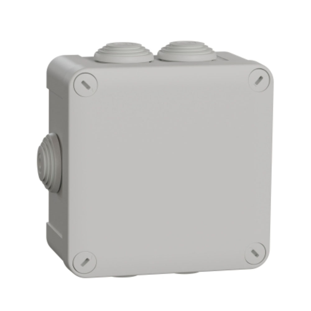 Розподільна коробка 105*105*55 мм МУРЄВА ENN05125  IP55 квадрат
