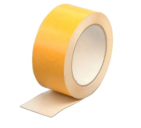 Скотч двосторонній на тканинній основі 48*10 м ТОРУС (DСТ5010)