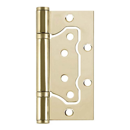 Петля накладна  метелик APECS 100х75х2,5 B2-V2-Steel-G золото (2 шт) 20293