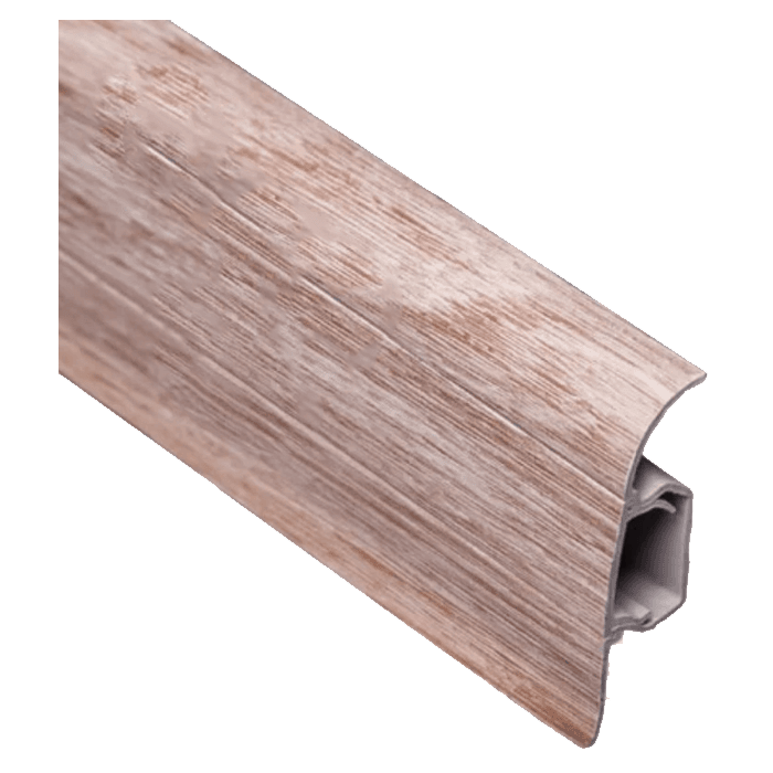 Плінтус із гумкою 2,5 м, світлий дуб 24, Тіс