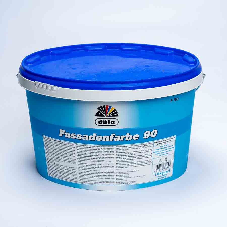 Фарба фасадна акрилова Dufa Fassadenfarbe F90 (14кг)