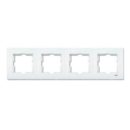 Рамка четырехместная Karre Белая 90960203