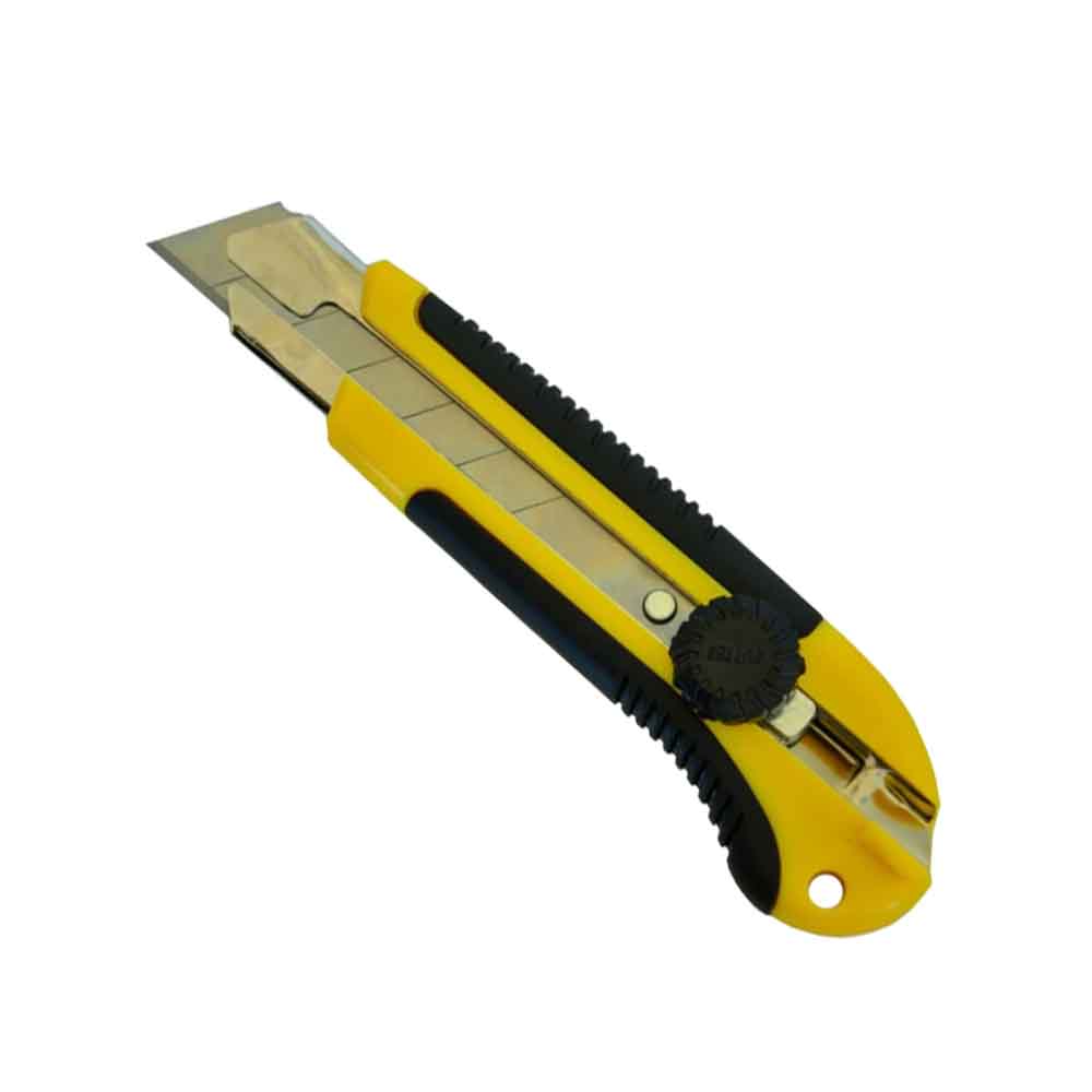 Ніж універсальний з обертовим фіксатором 25 мм 13-310