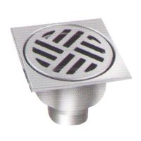 Трап для душа вертикальний 15х15х50 мм прямой