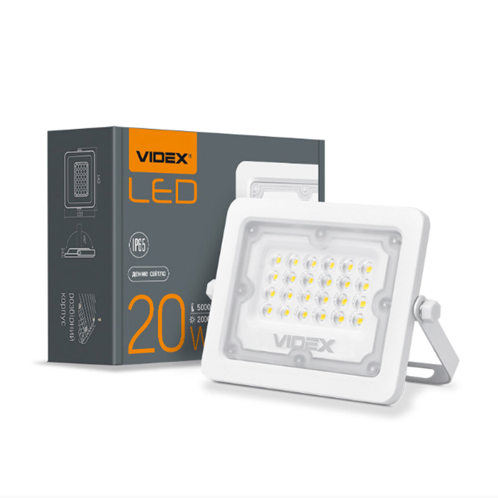 Прожектор Videx 20W 5000К VL-F2e-205W 26329 