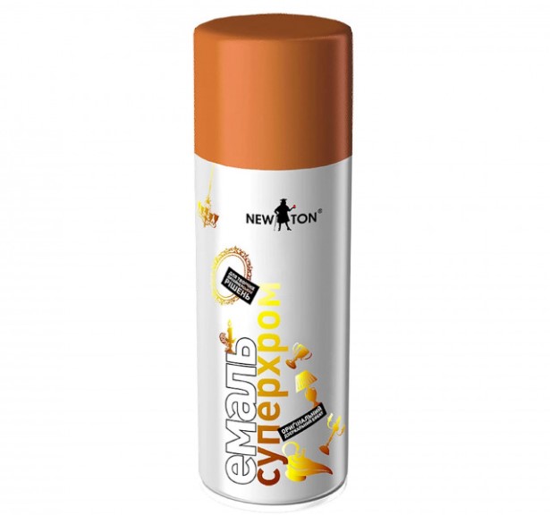 Аерозоль НЬЮТОН  ХРОМ бронза