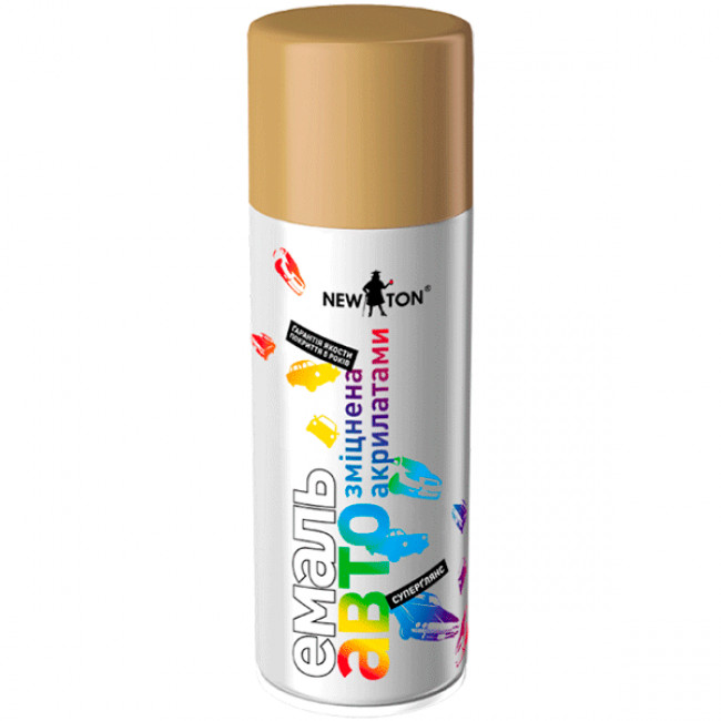 Емаль аерозольна New Ton універсальна бронза 400 мл