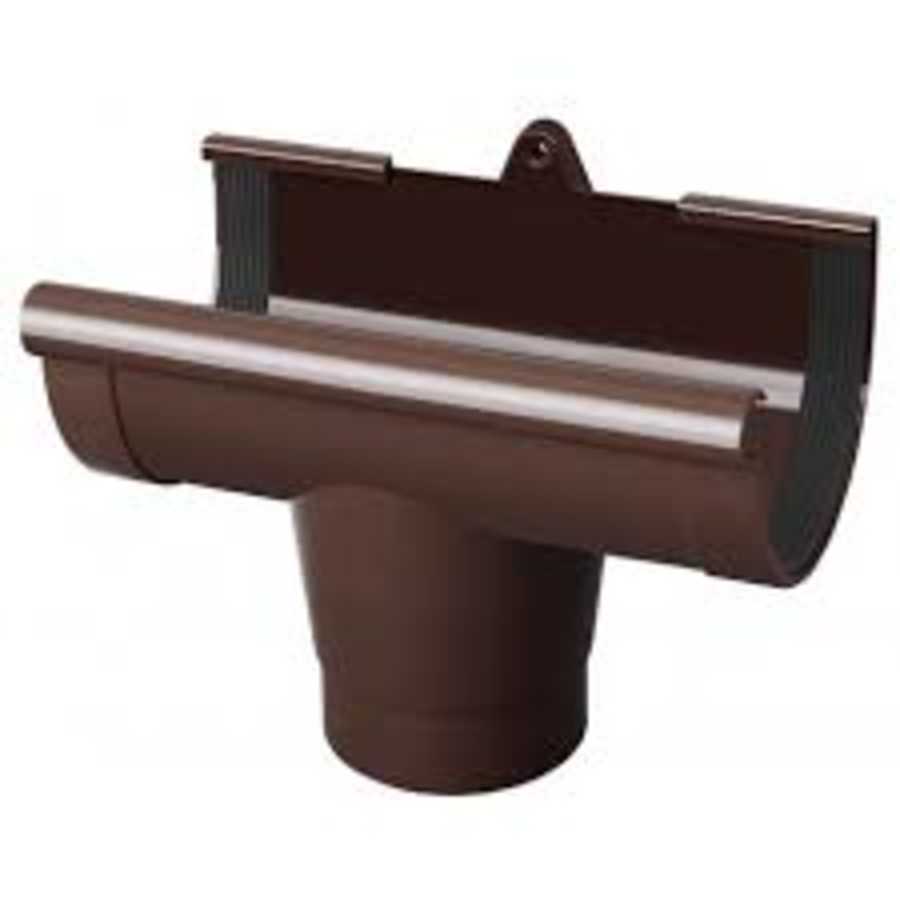 Лійка ринви 130мм Rainway коричневий