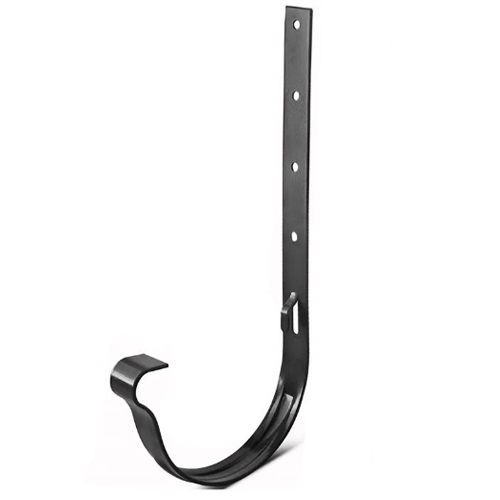 Кронштейн ринви сталевий 130мм Rainway графит