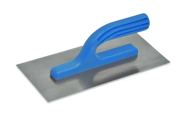 Гладилка з нержавіючої сталі із пластмасовою ручкою 270*125 мм 08-000