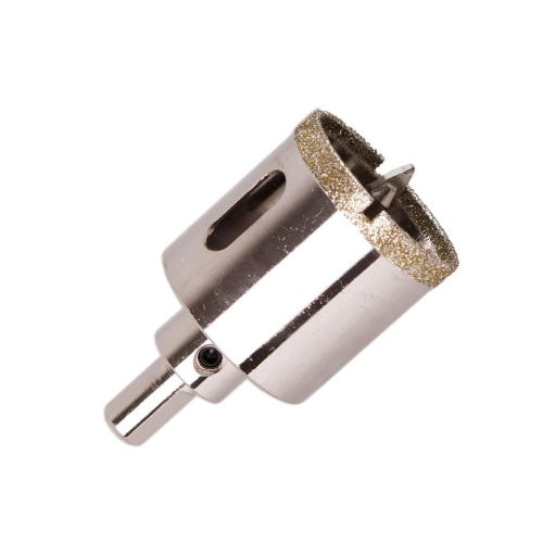 Коронка по кахлю та склу з центруючим свердлом 45 мм