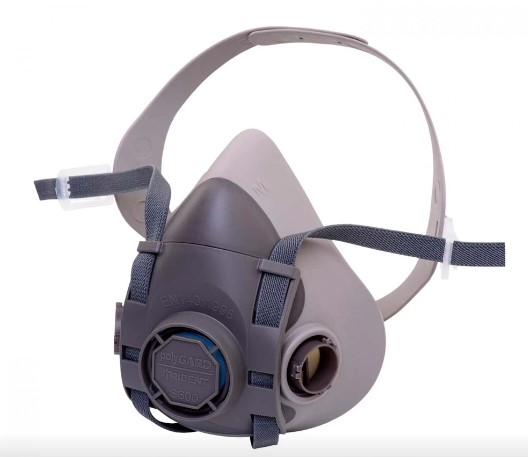 Напівмаска сіра ПОЛИГАРД ТРИДЕНТ S600M