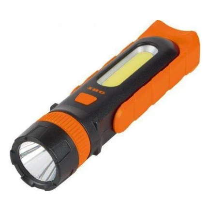 Фонарь LED 3хААА 3WCOB+3WLED  ОВИ 367611 красный