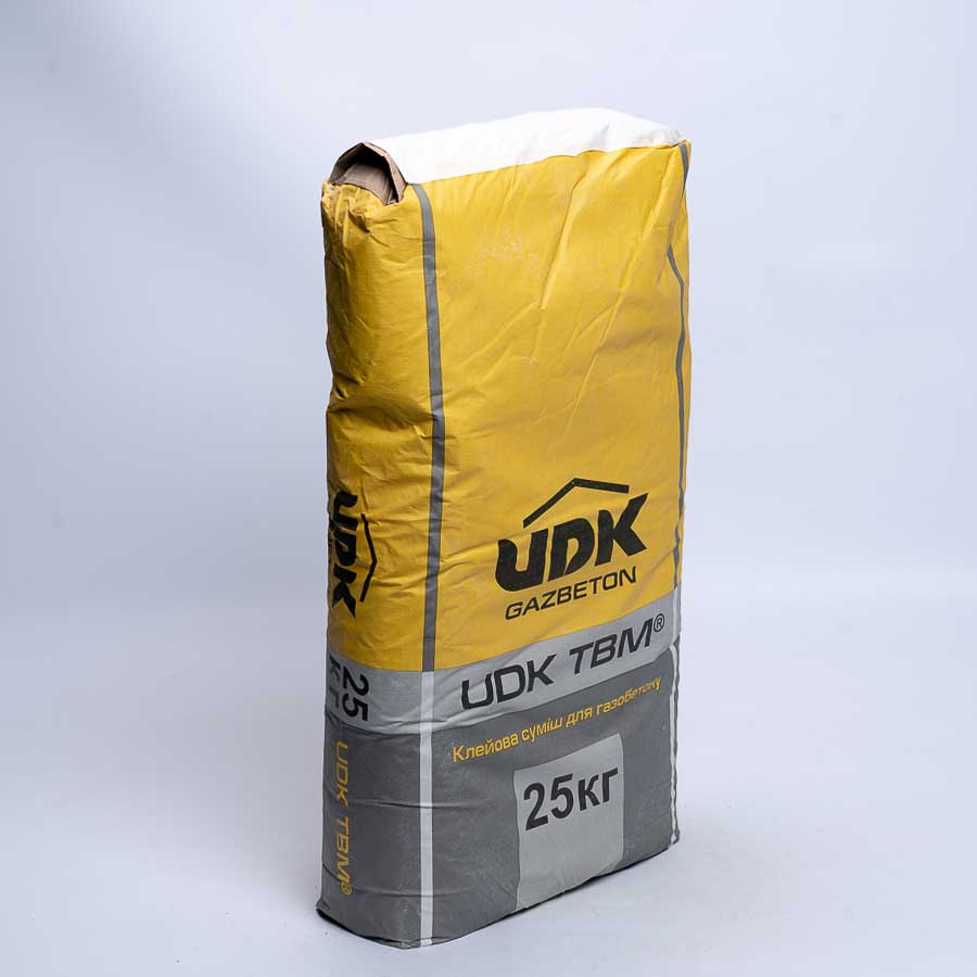 Клей для газобетона UDK (25 кг)
