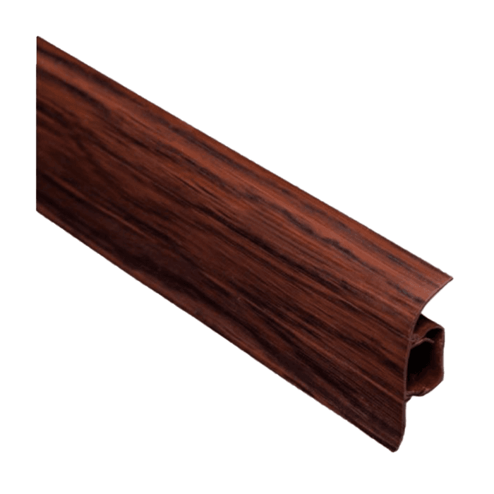 Плінтус із гумкою 2,5 м Палісандр 17 Тіс
