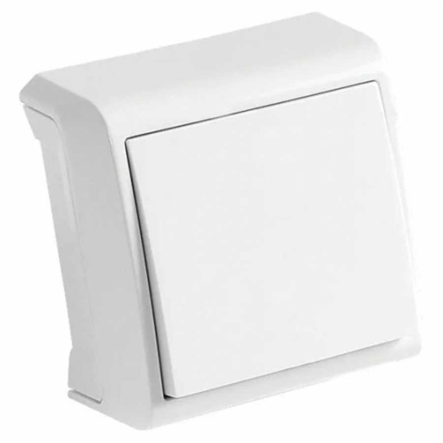 Выключатель 1-клавишный наружный VIKO Vera 90681001