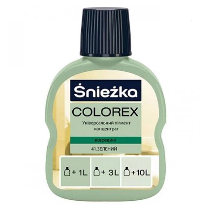 Пигмент Sniezka №41 зеленый (0,1л)