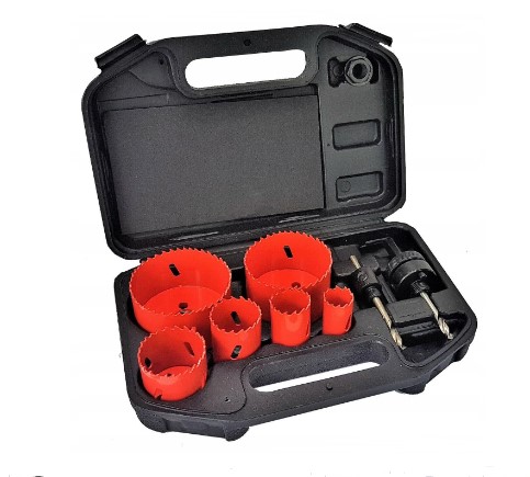 Набір пил кільцевих біметалевих YATO HSS d = 22-73 мм, 8 попер. YT-3380