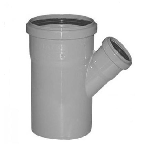 Тройник канализационный 110х50х45°