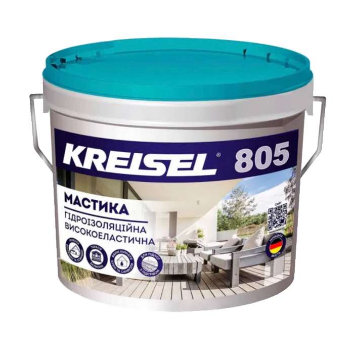 Мастика гидроизоляционная  Kreisel 805 (7 кг)