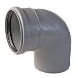 Колено канализационное 110х90°
