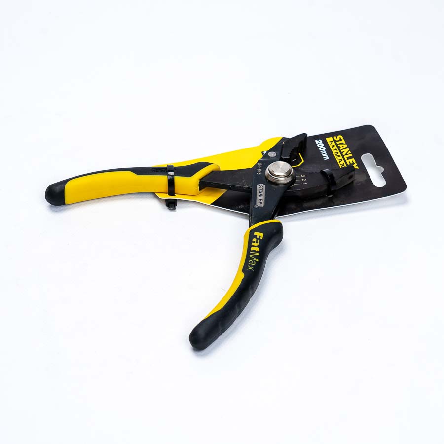 Плоскогубці переставні сантехнічні STANLEY L=200мм 0-84-646