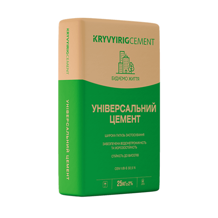 Цемент ПЦ-400 Кривой Рог-Завод (25 кг)
