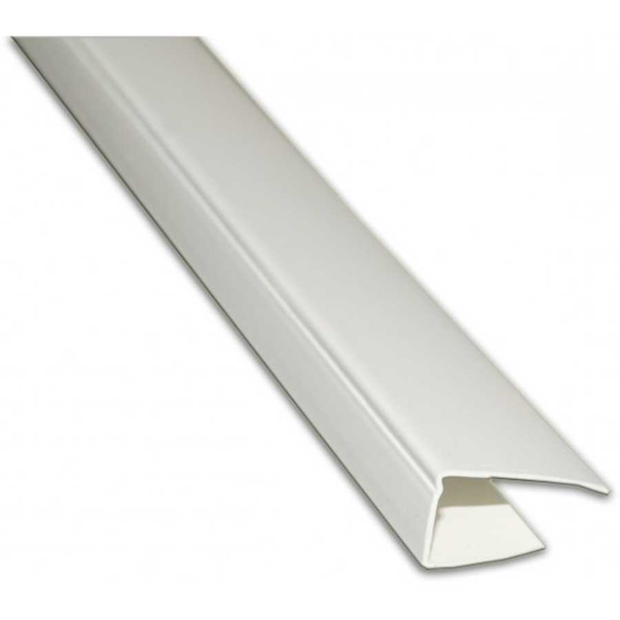 Стартовий профіль ПВХ під  пластик 8 мм 3 м