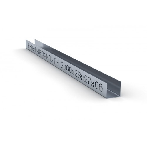 Профіль КНАУФ UD 27/28 4 м (0,60 мм)