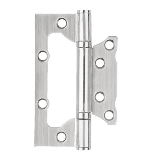 Петля накладна ковбой APECS 100х63х2 B2-Steel-NIS серебро (2 шт) 24879