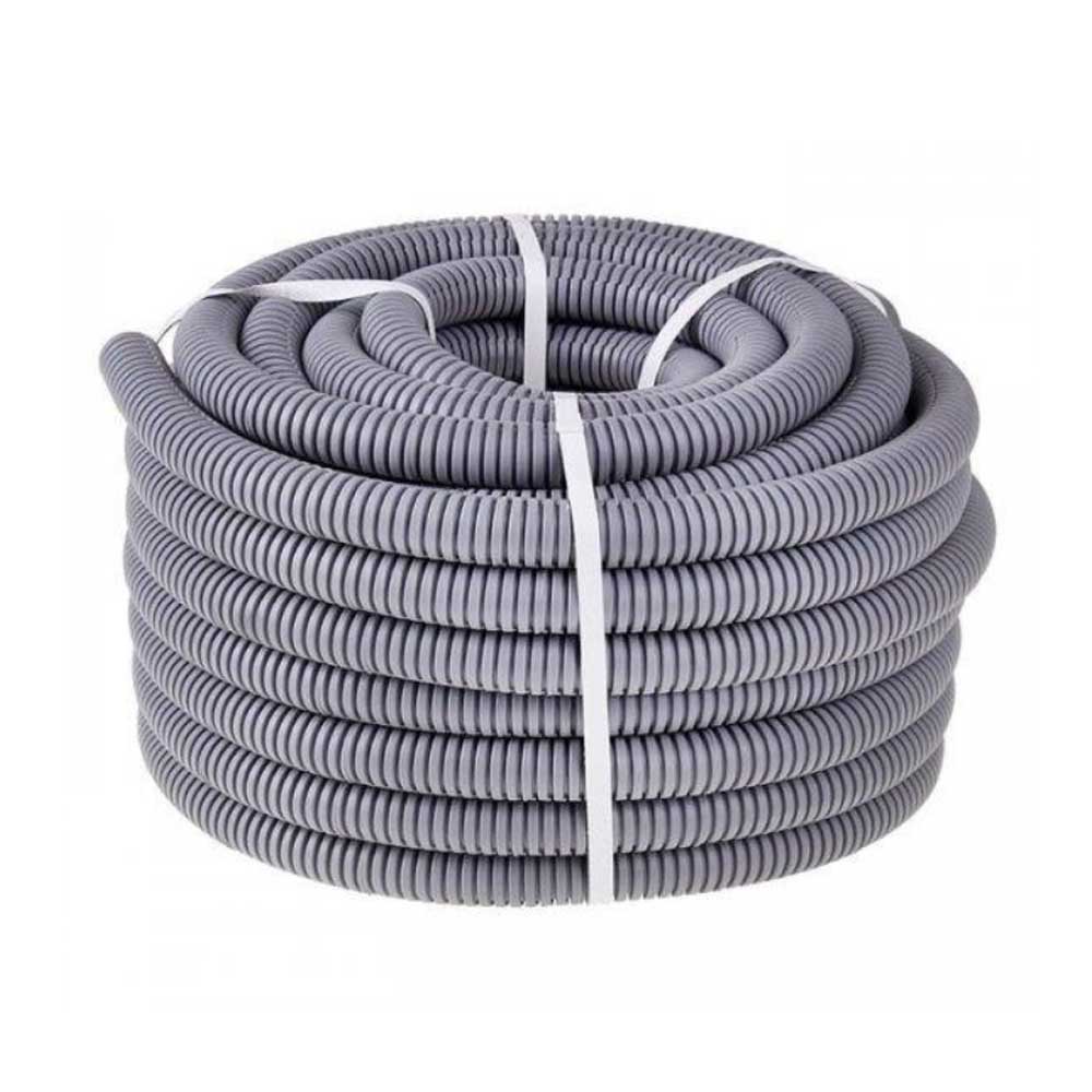 Гофра 20 мм негорючая серая (50м) БУХТА