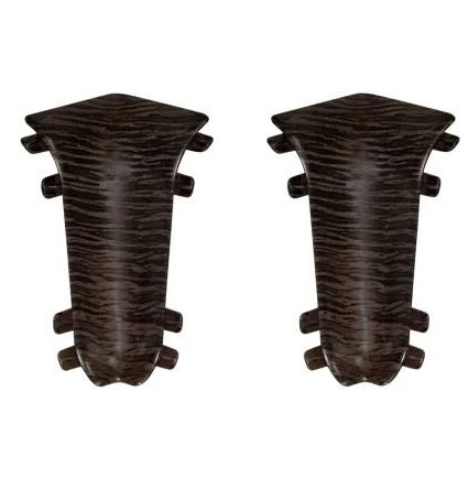 Угол внутренний плинтуса, Венге черный 63, TIS