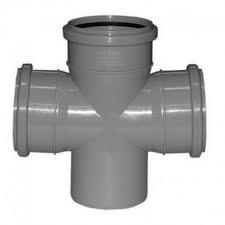 Крест канализационный 110х110х110х90°