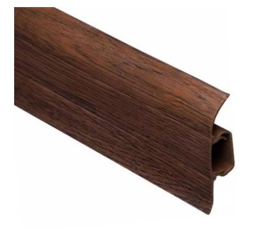 Плинтус с резинкой 2,5 м, Венге классический 51, Тис