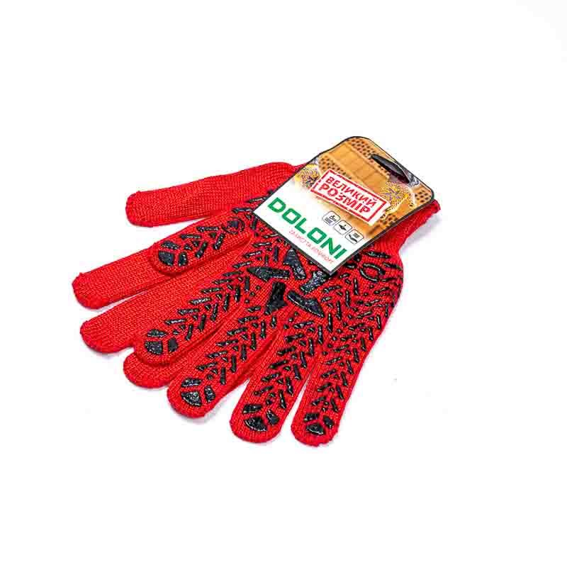 Рукавички Doloni ЗІРКА червона (4040) 11 розмір