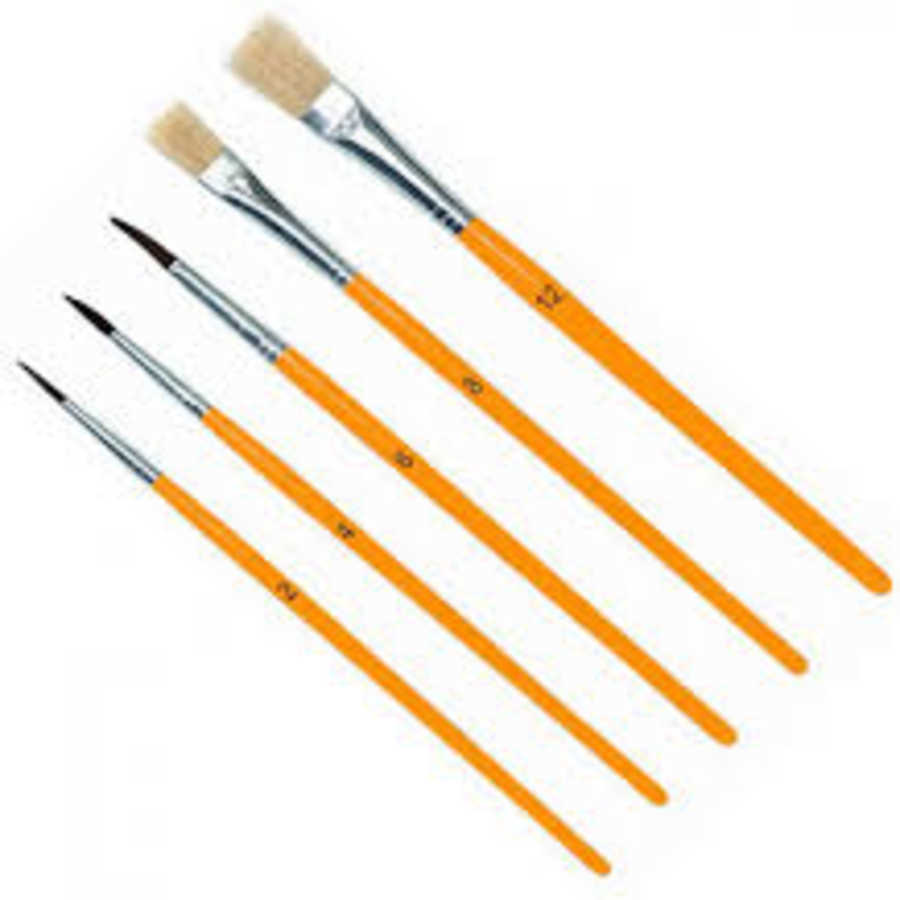 Набор кистей для подкрашивания (5 единиц) Фаворит 01-901