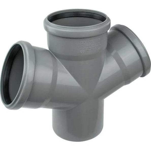 Крестовина канализационная 110х50х50х45°