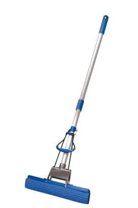 Швабра з м'якою губкою та телескопічною ручкою
